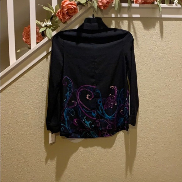 Small Dana Buchman blouse - Picture 4 of 5